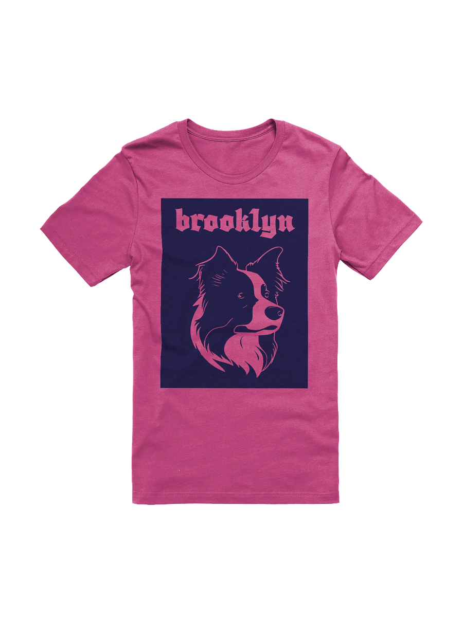 Brooklyn Border Collie Unisex Bella+Canvas Supersoft T-shirt product image (1)