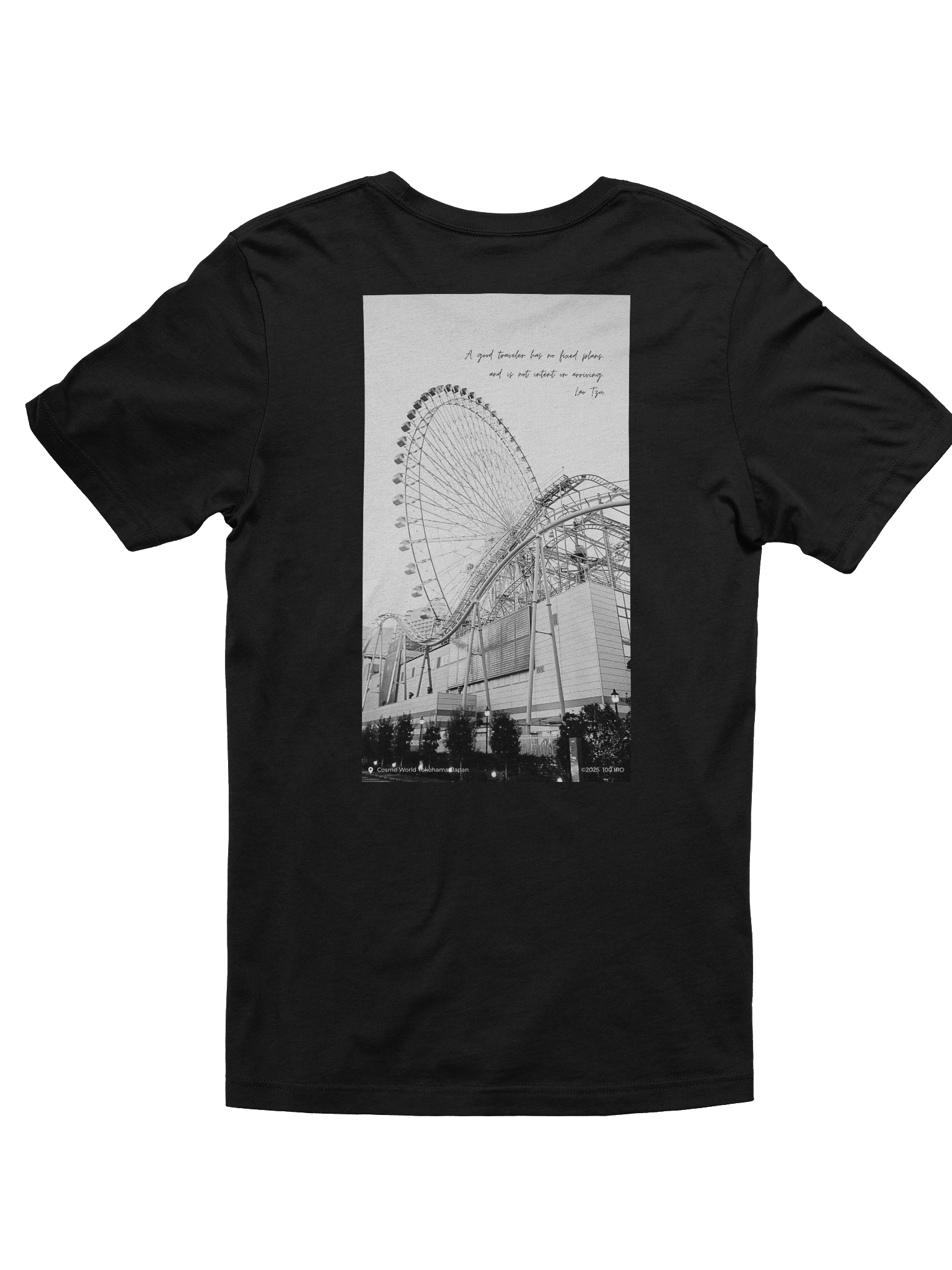 Urban Monochrome Adventure Unisex Tee (Back) product image (7)