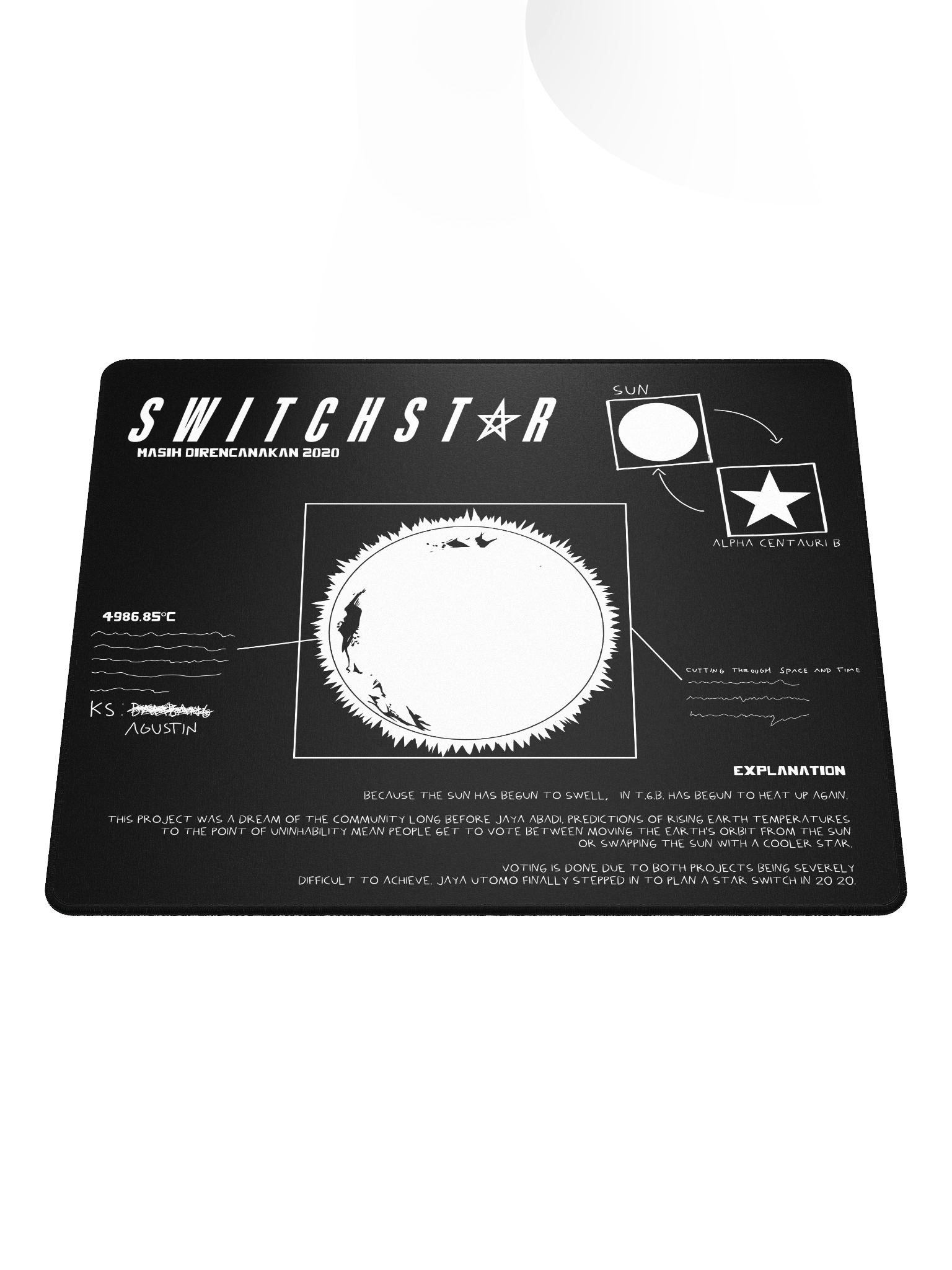 DESKMAT | SWITCHSTAR (BLACK EDITION) product image (3)