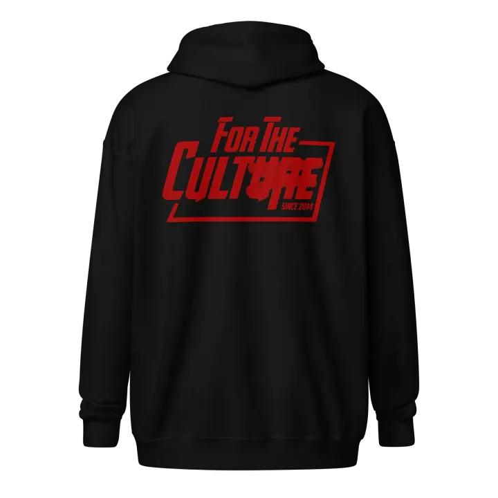 For the Culture Red Zip Up product image (1)