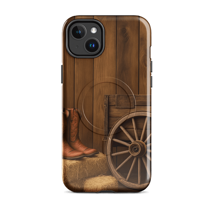 Rustic Cowboy Boots MagSafe® iPhone Case product image (35)