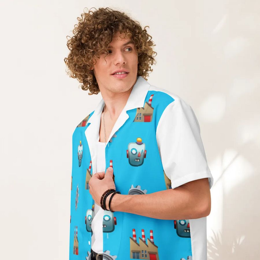 Industrial Icons Hawaiian Shirt product image (7)