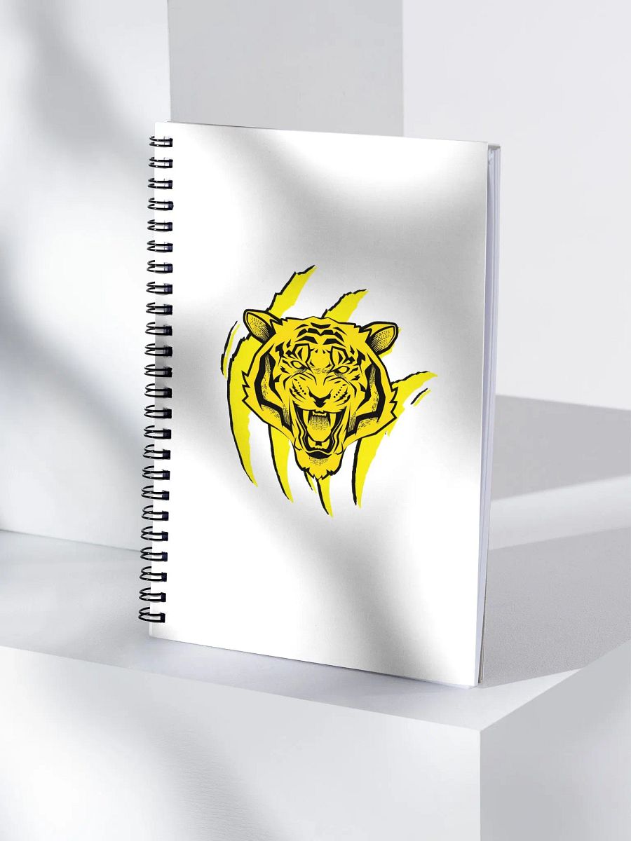Cuaderno espiral con diseño de tigre rugiente product image (1)