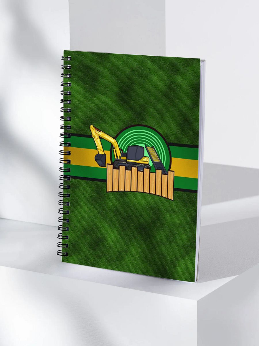 Excavator Exploration Spiral Notebook product image (4)