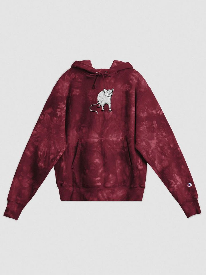 Hint of rat tie dyed hoody product image (5)
