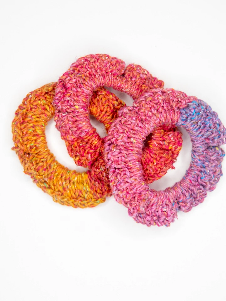 Crochet Hair Tie (Warm) product image (1)
