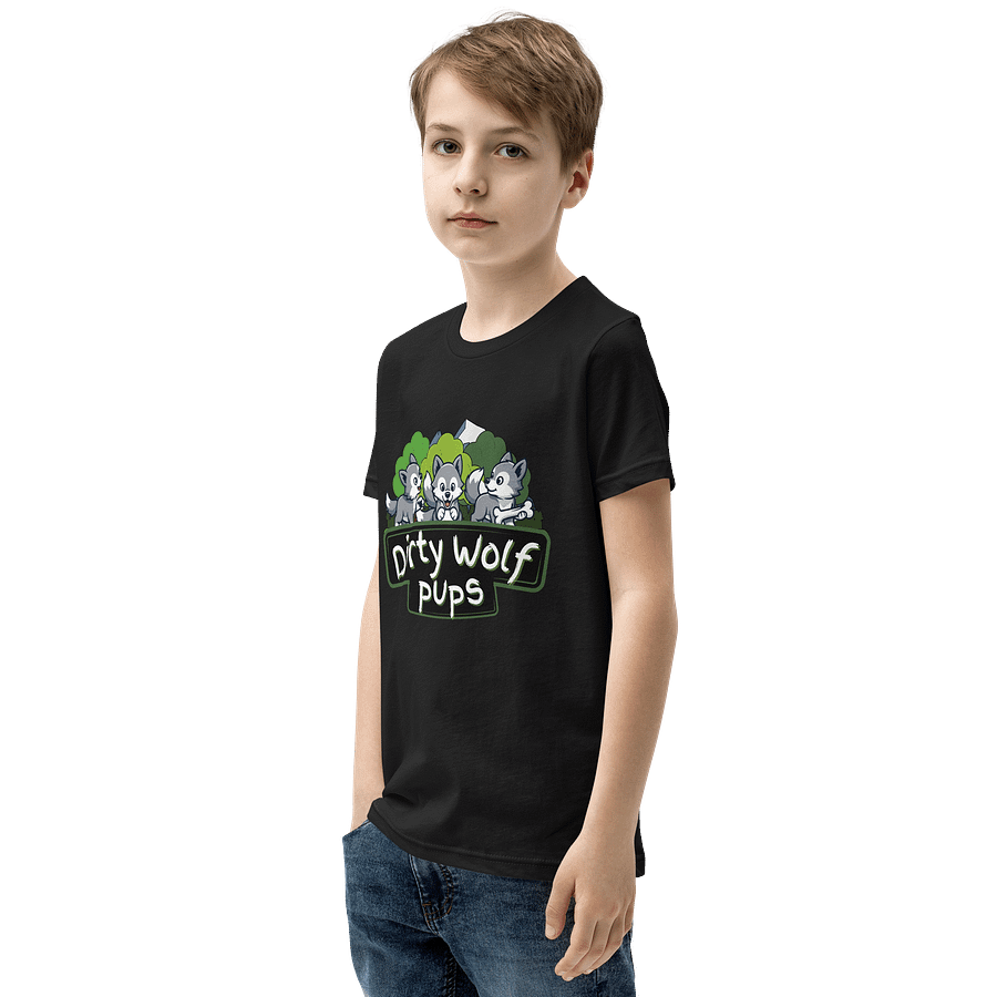 DirtyWolfPups youth t-shirt product image (3)