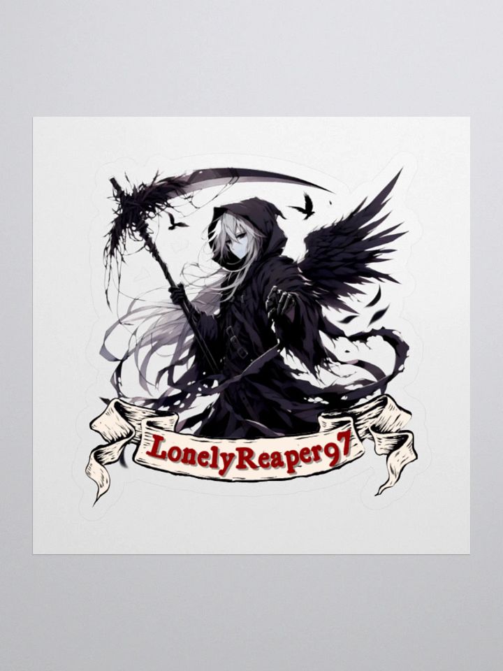 Grim Reaper Kiss Cut Stickers product image (1)