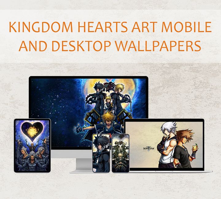(20+ designs) Kingdom Hearts art Wallpapers designs Pack (more than 150 images in total) product image (2)