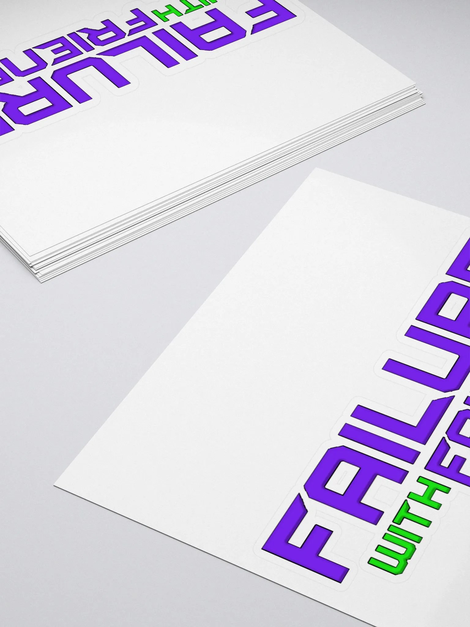 Failure With Friends - Full Logo Sticker product image (11)