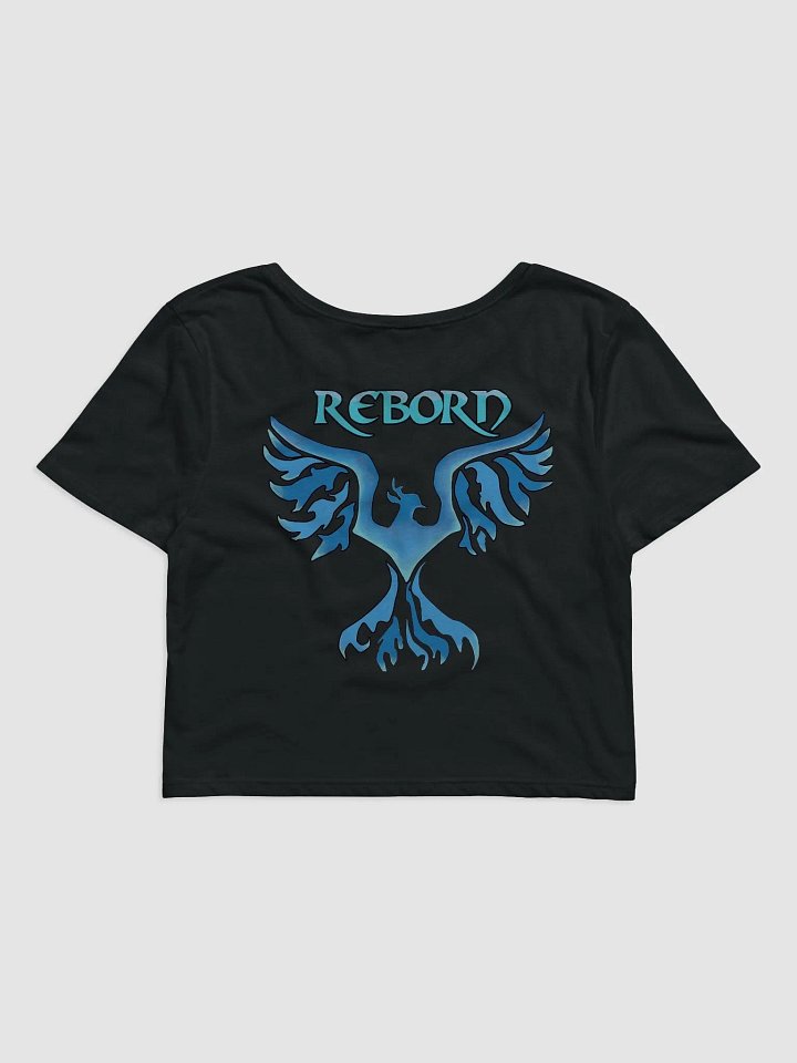 Ice Phoenix Reborn crop tee product image (1)