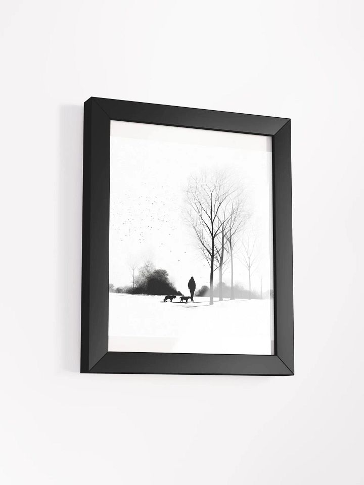 Minimalist Monochrome Wall Art - Walk in the Park 3 product image (12)