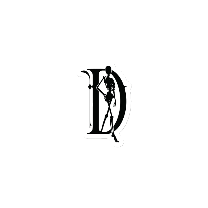 Deathstetics D (Black) Magnets product image (1)