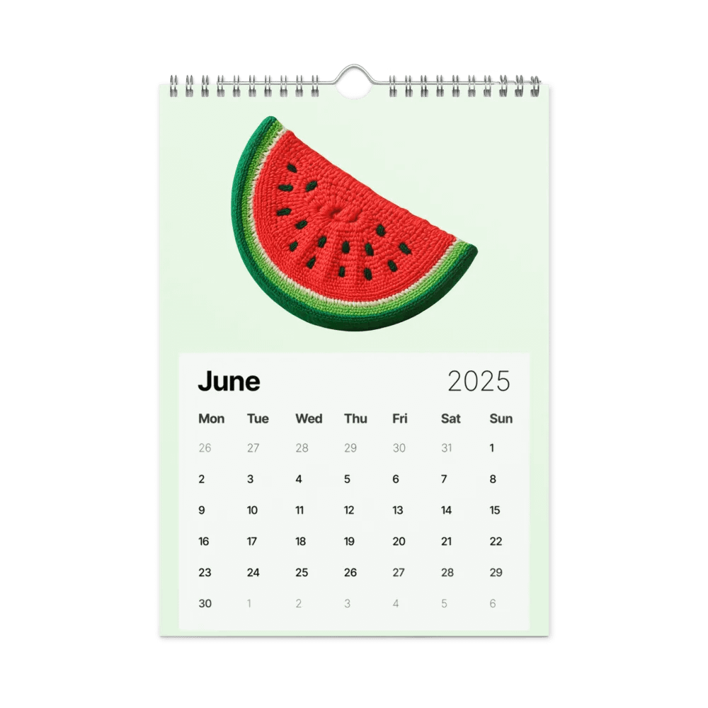 CozyAvocado's Healthy 2025 Calendar Fruity Edition product image (7)