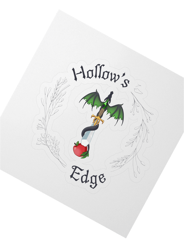 Hollow's Edge logo sticker product image (2)