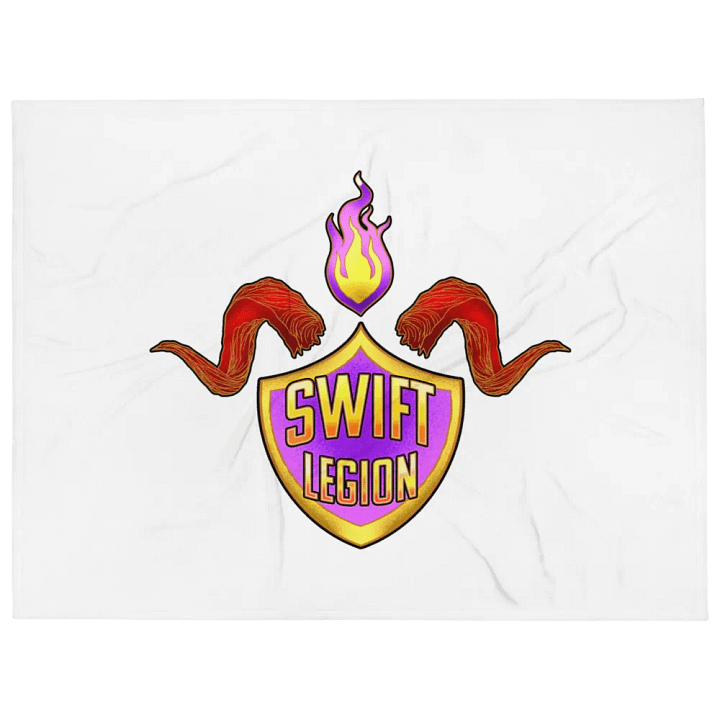 Swift Legion Emblem Throw Blanket product image (1)