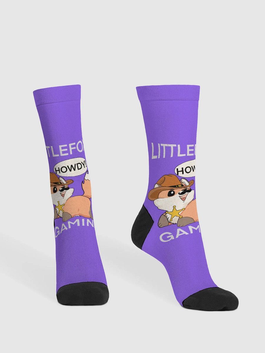 Howdy Foxx Recycled Crew Socks product image (3)