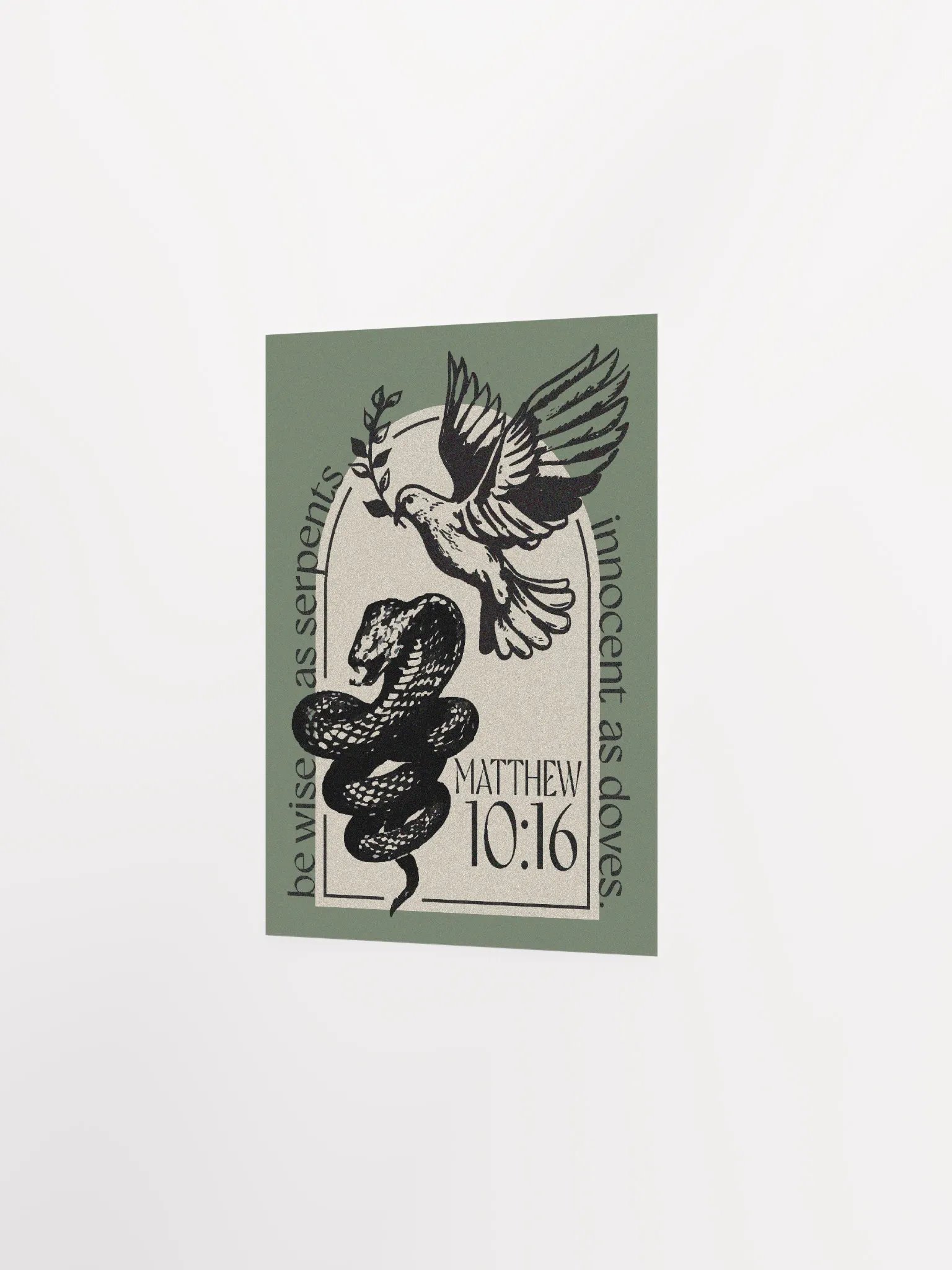 Matthew 10:16 Print product image (2)