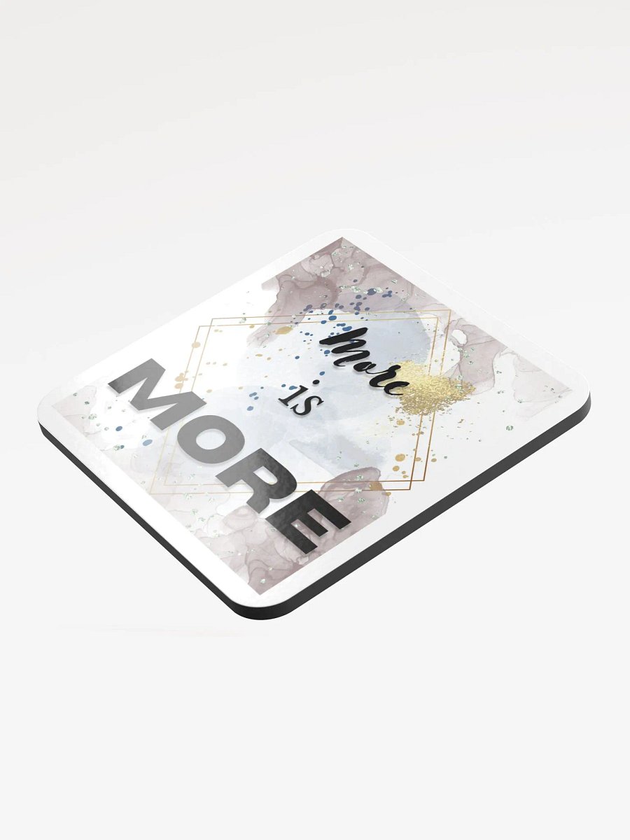 More is MORE Purple Coaster product image (3)