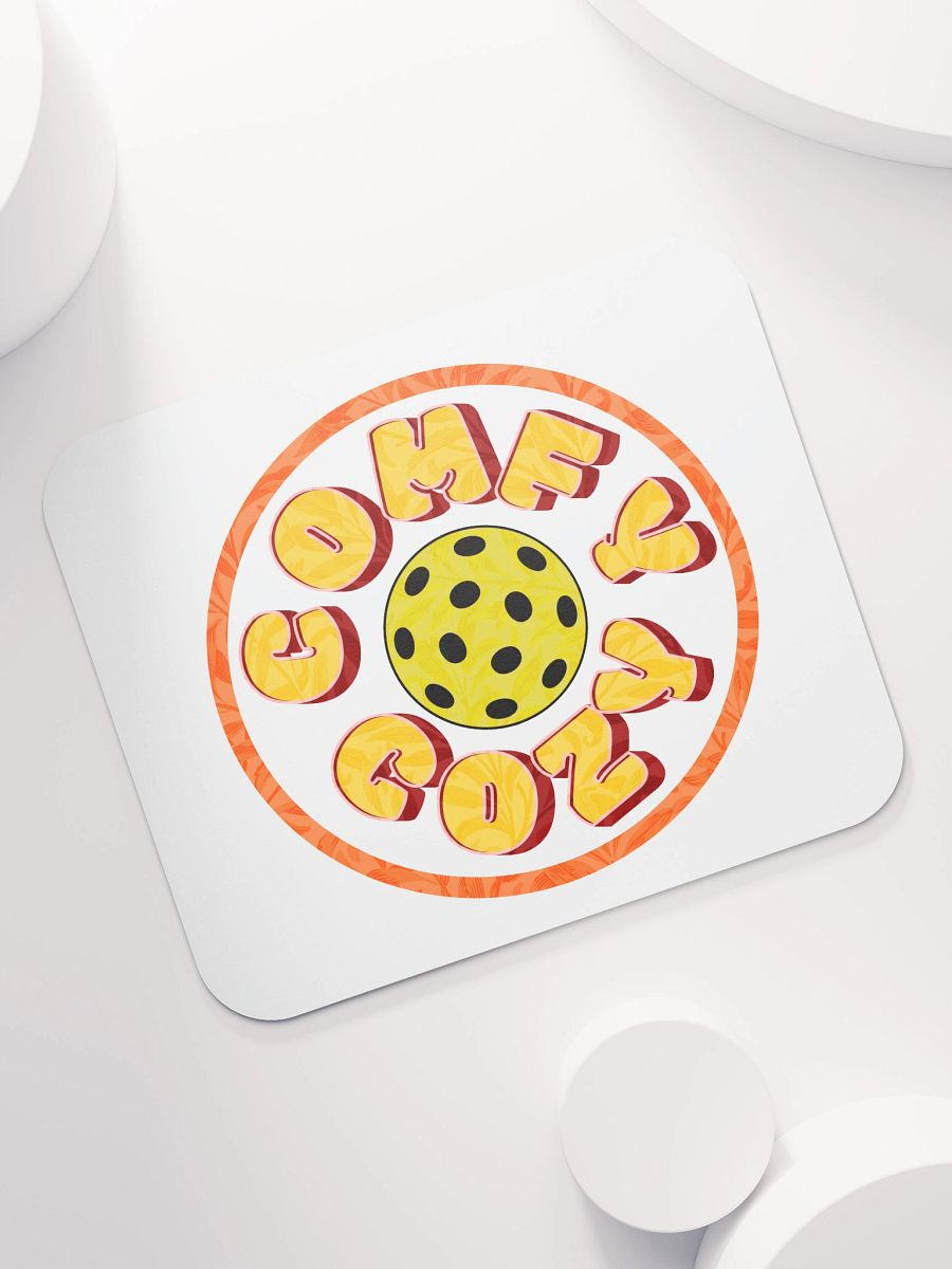 Comfy Cozy Pickleball Circle Vibes Mouse Pad product image (5)