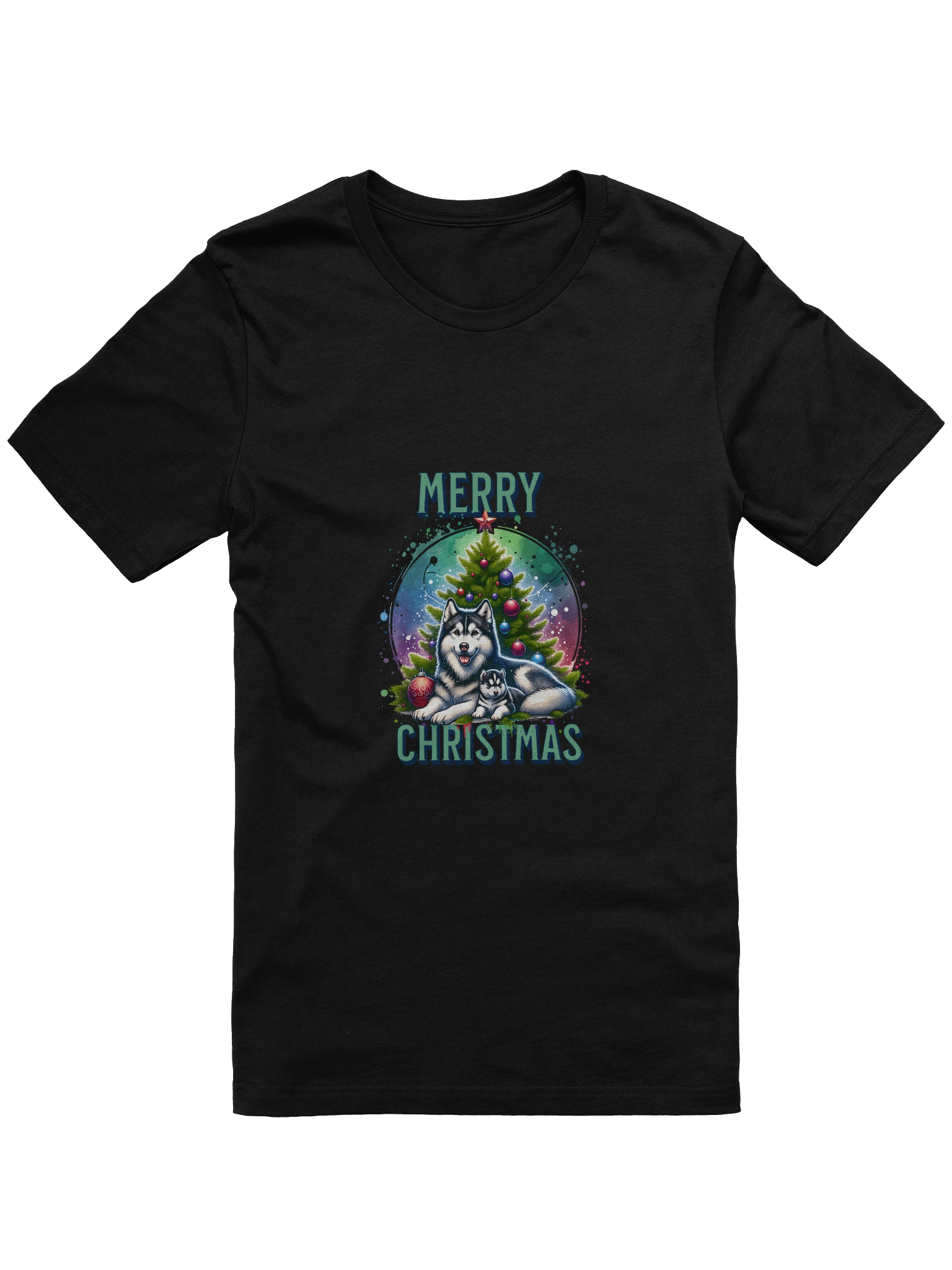 HUSKY CUDDLES MERRY CHRISTMAS 1 product image (2)