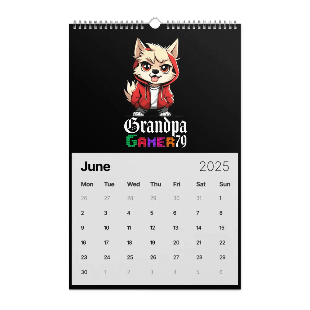 GrandpaGamer79 2025 Calendar product image (8)
