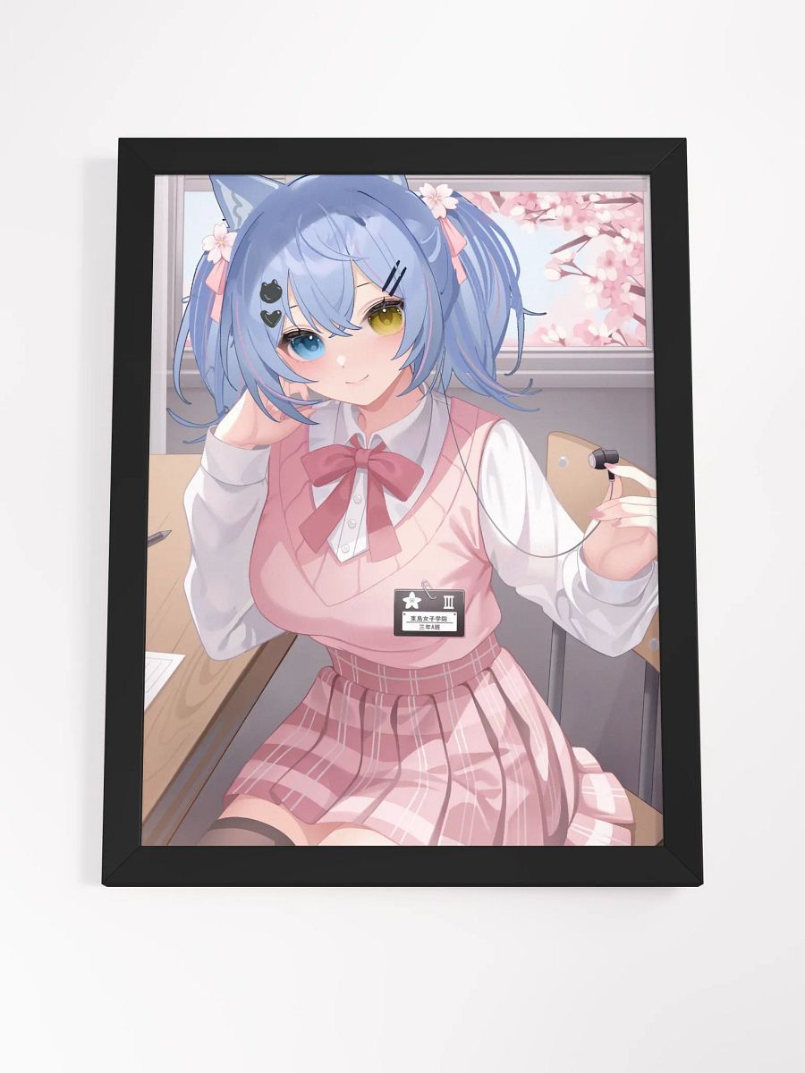 Framed Pink School Girl product image (36)