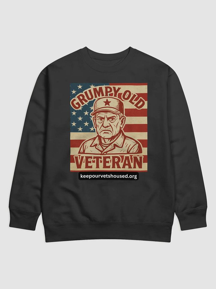 Grumpy Veteran Patriotic Sweatshirt product image (3)