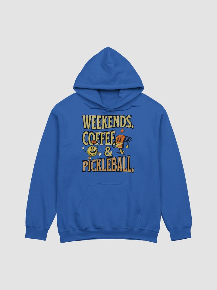 Weekends Coffee And Pickleball Vibes Hoodie product image (7)