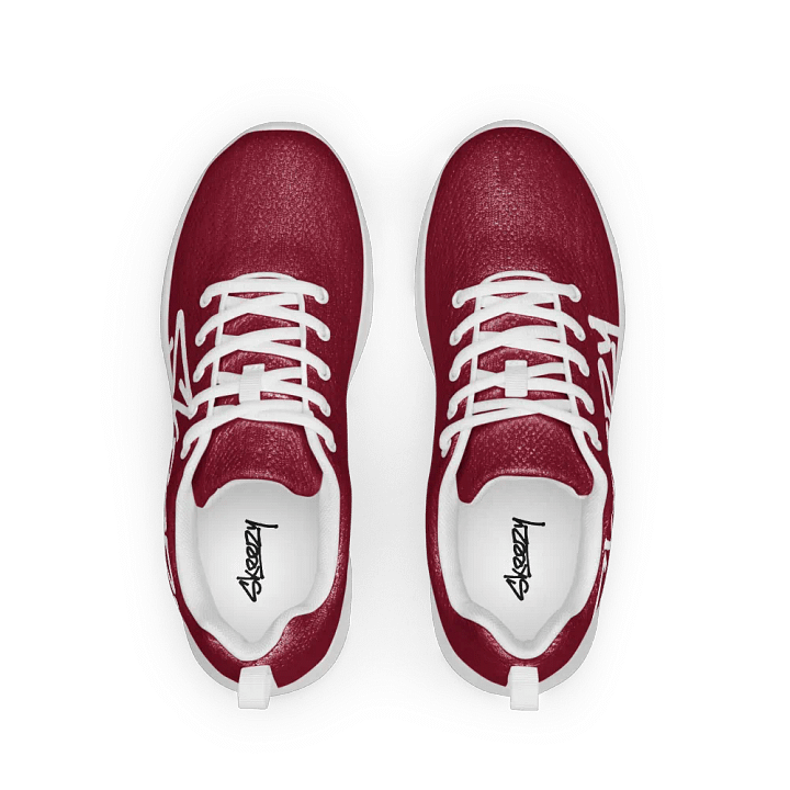 Solid Color Skeezy DRK RED/WHT product image (2)