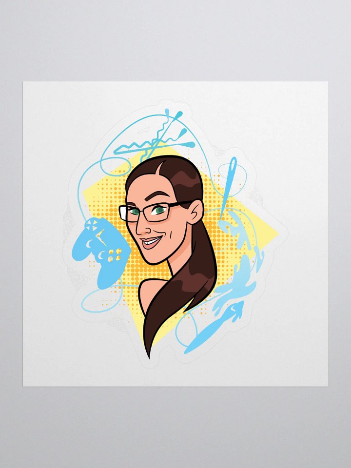 Cartoon Leah sticker product image (1)