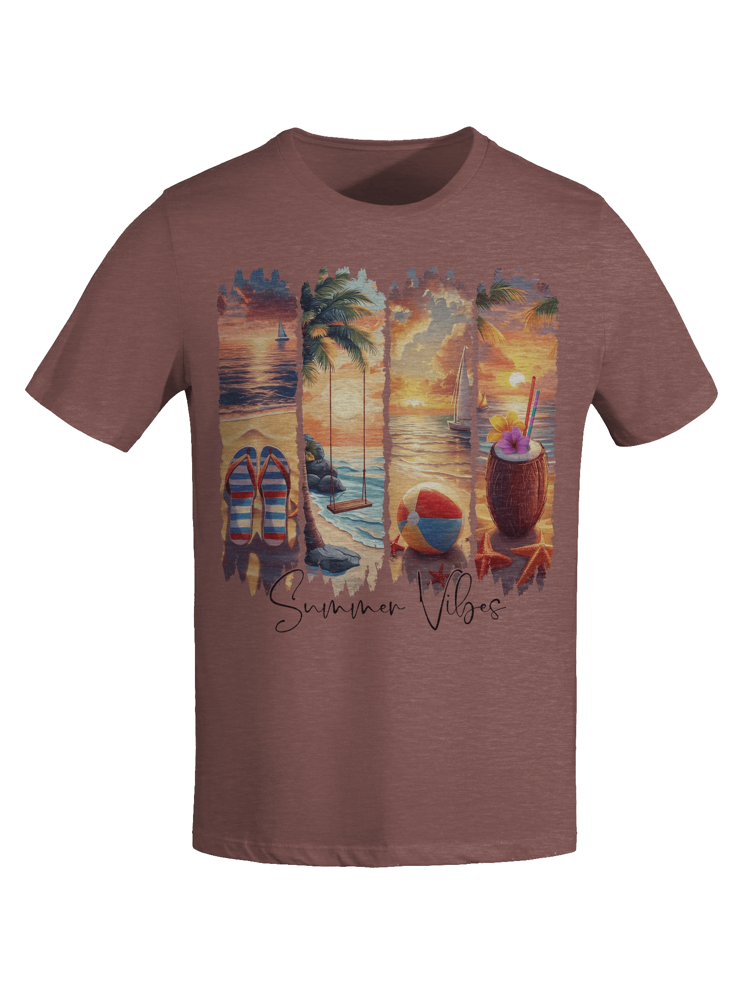 Women's Supersoft Relaxed-fit T-Shirt Summer Vibes product image (6)