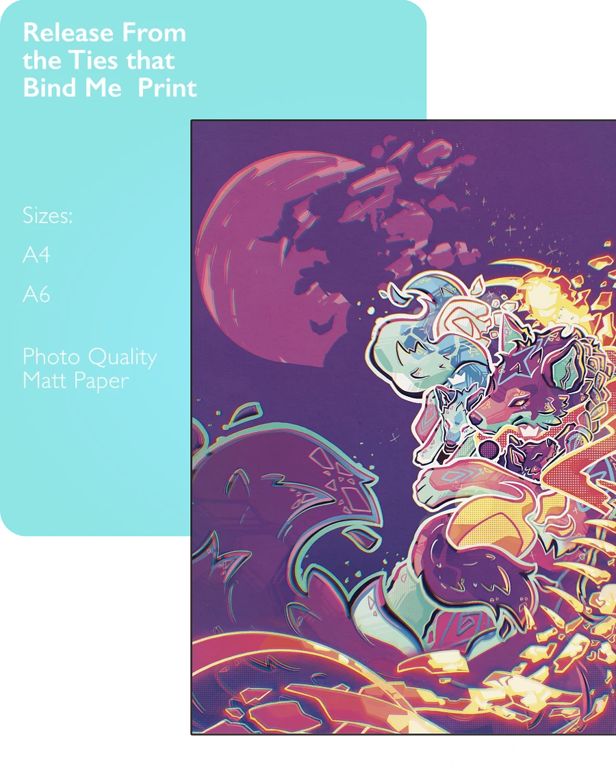 Release From the Fate That Binds Me Print product image (1)