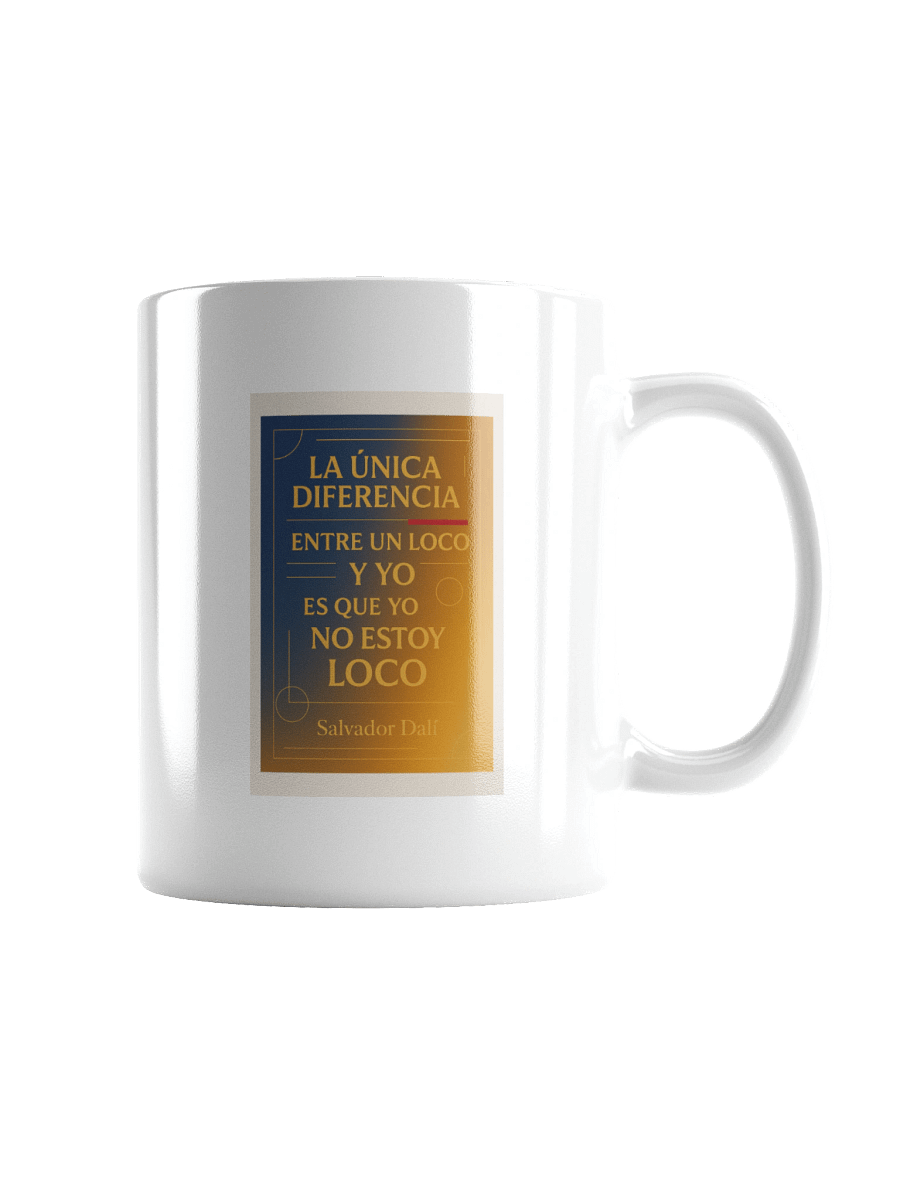TAZA ultra-premium Salvador Dalí con cita surrealista española trending 2025 product image (6)