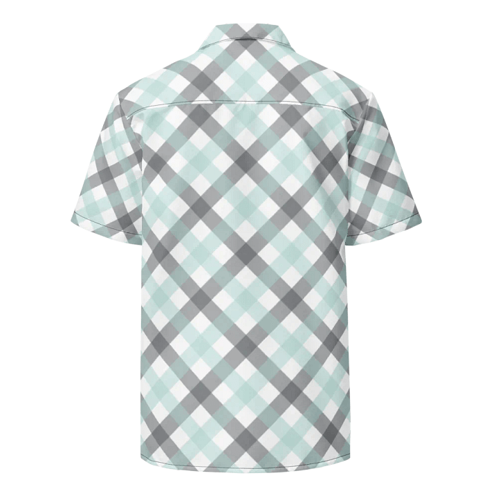 Mint Black Men Plaid dress shirt product image (2)