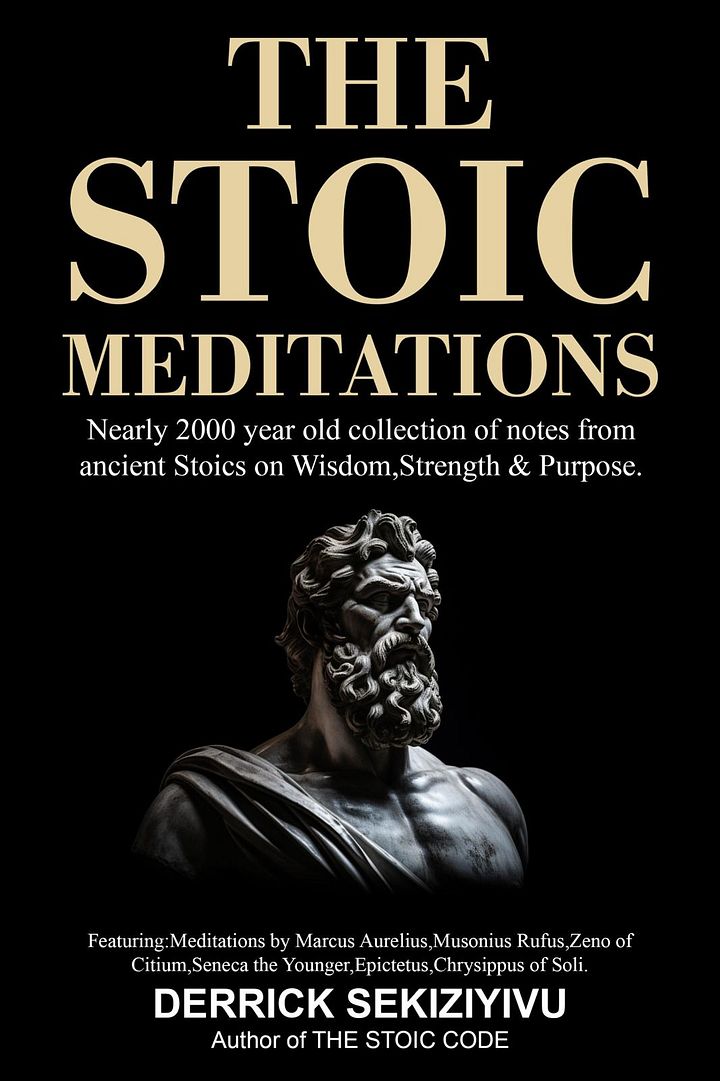 THE STOIC MEDITATIONS: Nearly 2000 year old collection of notes from ancient Stoics on Wisdom, Strength & Purpose. product image (1)