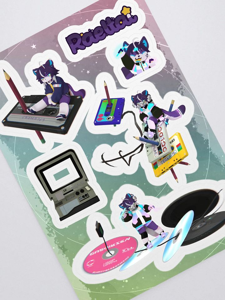 Raeltai Sticker Sheet product image (1)