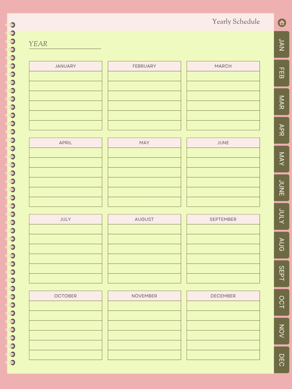 2026 Digital Planner product image (4)