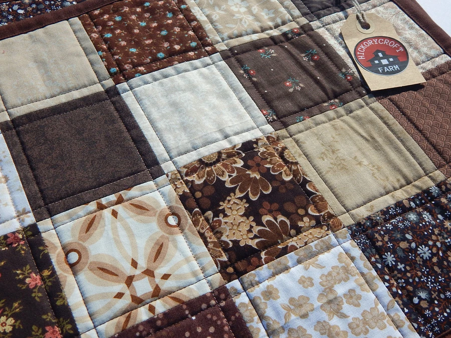 Shades of Brown Quilted Placemats product image (4)