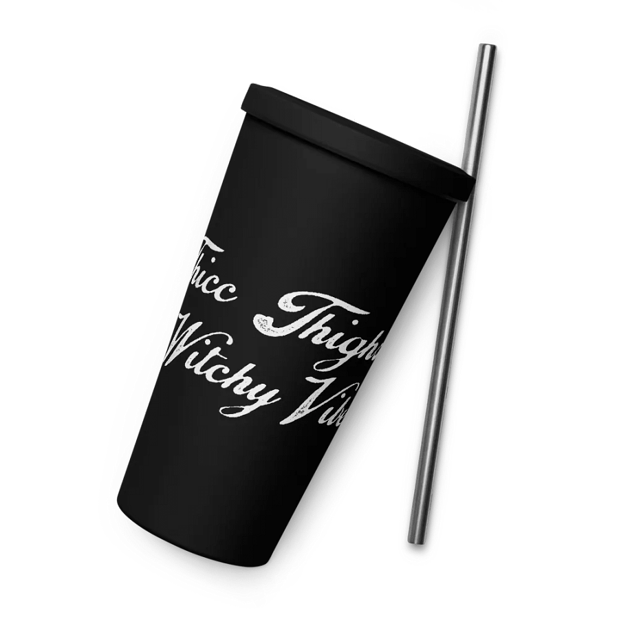 Thicc Thighs Witch Vibes Stainless Tumbler product image (8)