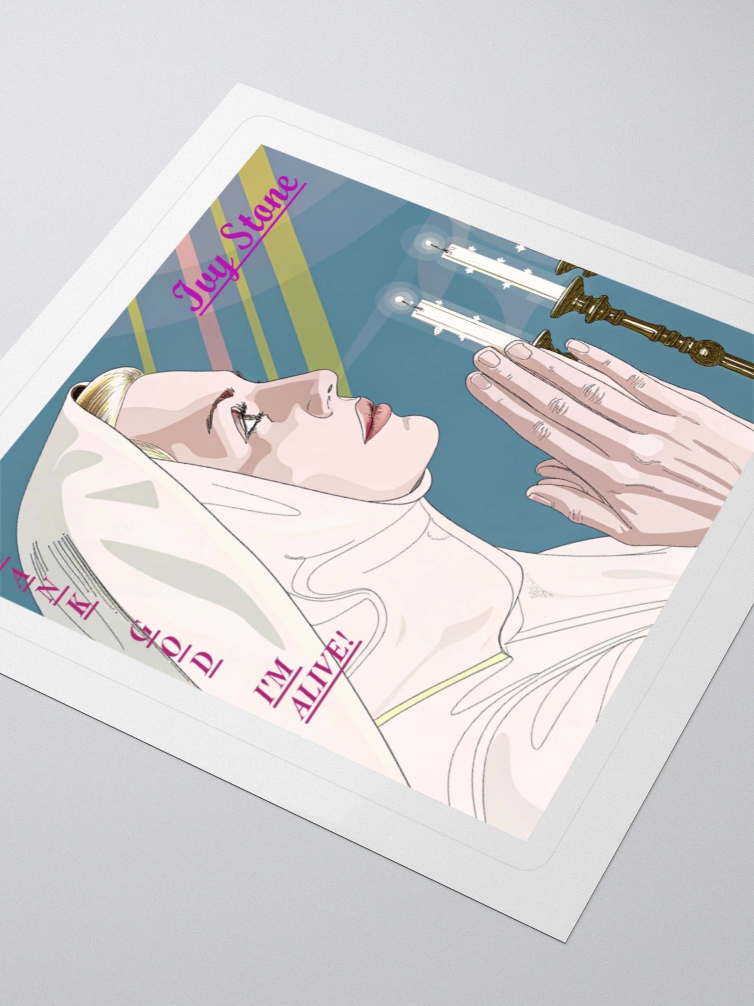 Ivy Stone's Thank God I'm Alive Sticker & Digital Album Pack product image (8)