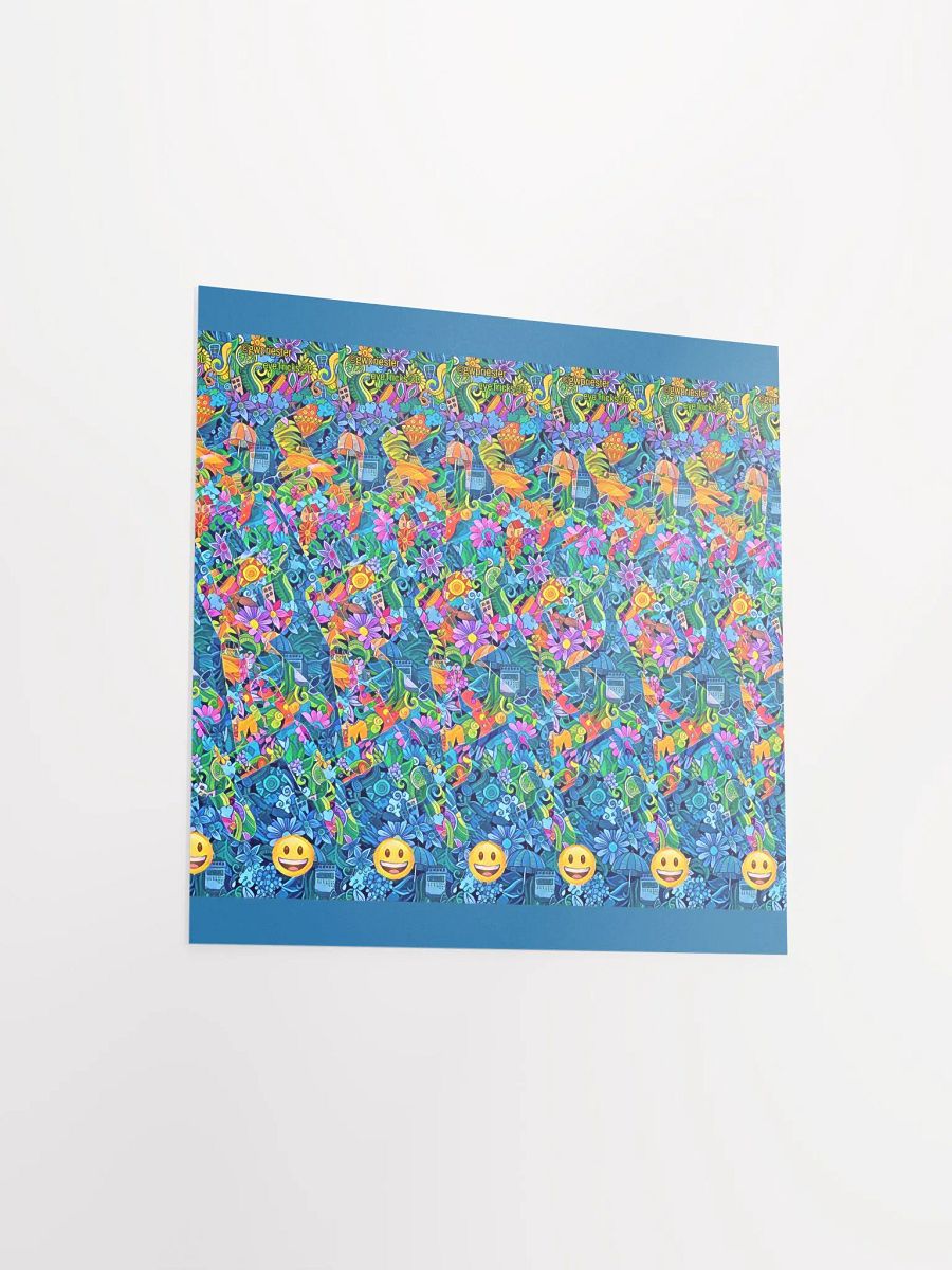 Be Happy - 3D Stereogram Poster product image (11)