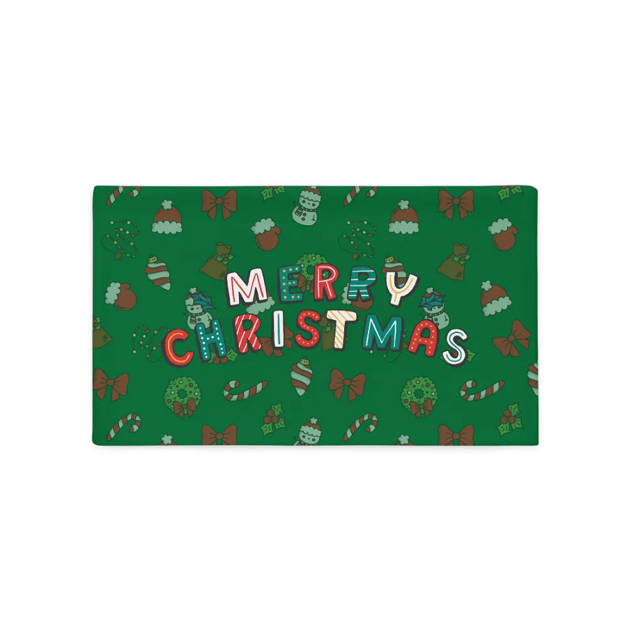Merry Christmas All-Over Print Pillowcase product image (2)