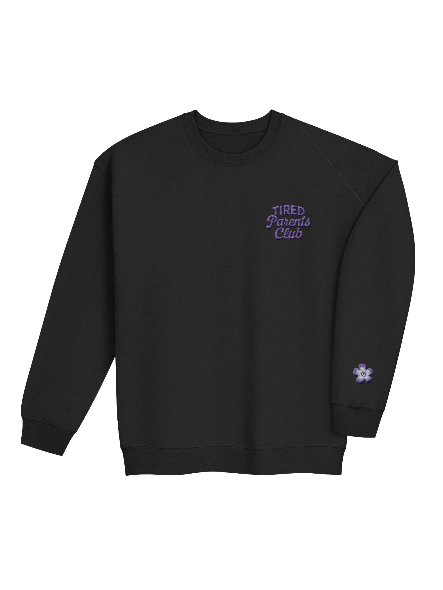 Tired Parents Club Crewneck Sweatshirt product image (12)