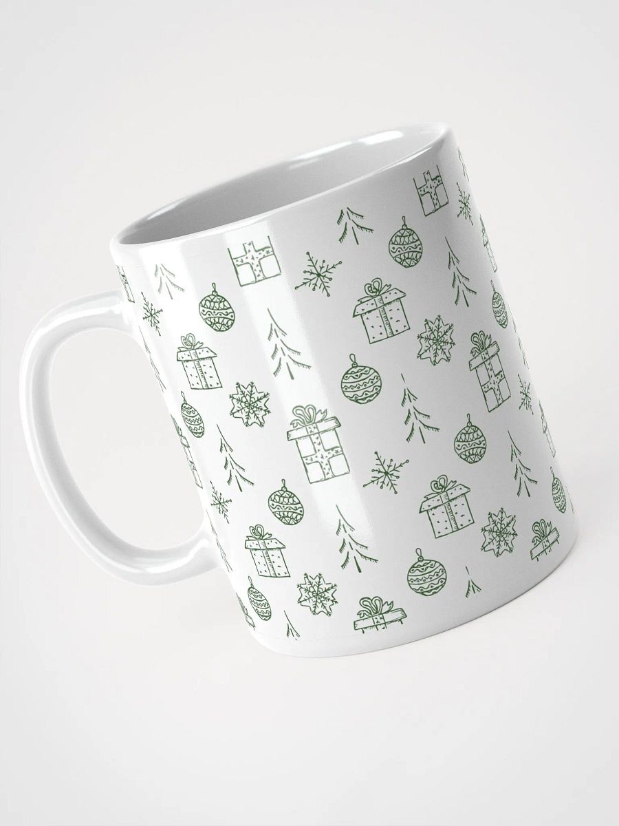 Festive Holiday Joy White Glossy Mug product image (3)