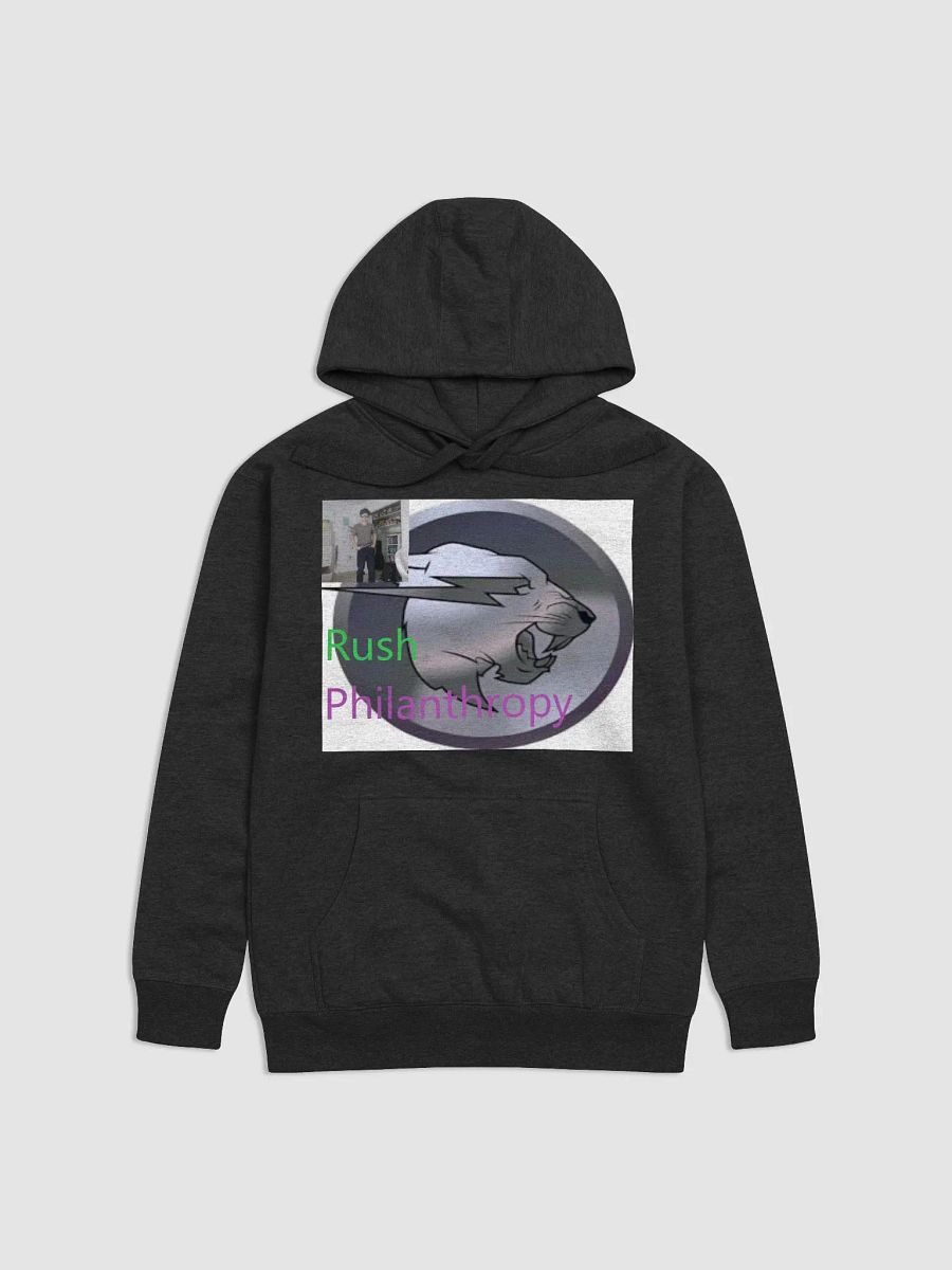 Rush Philanthropy silver hoodie product image (1)