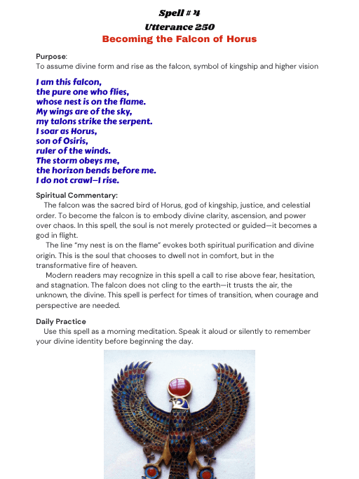 Egyptian Spells for your spiritual growth product image (4)