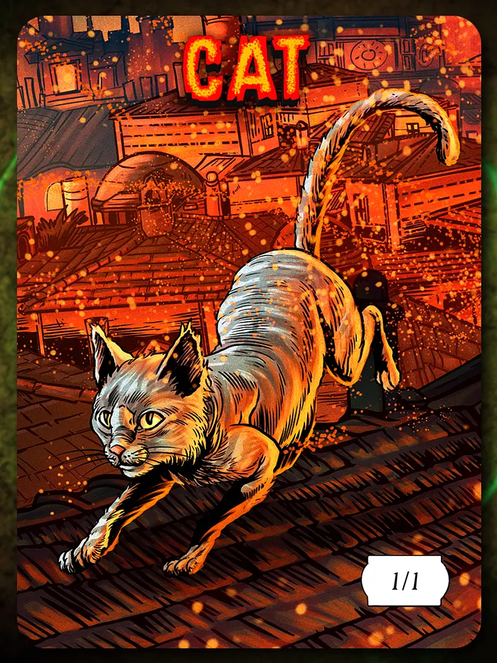 Cat 1/1 Full Art Token product image (1)
