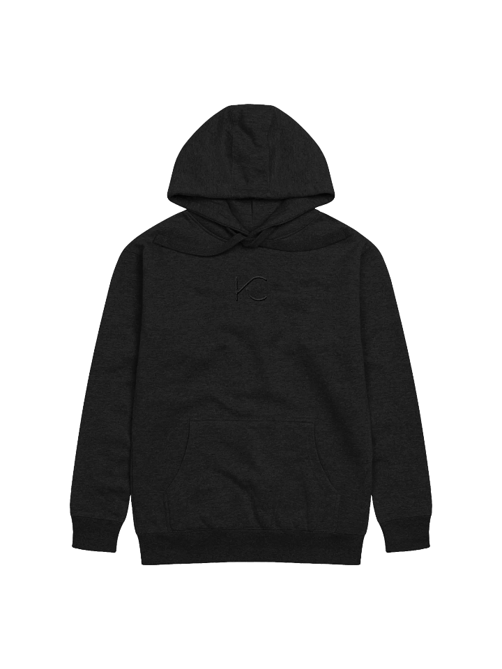 Embroidered Black on black KC hoodie product image (1)