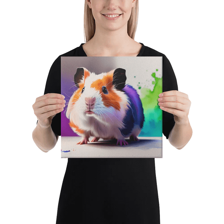 Cute Guinea Pig Digital Painting - v2 product image (2)